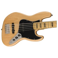 Fender Classic Vibe '70s Jazz Bass V, Maple Fingerboard, Natural NEW Electric Bass Fender Classic Vibe '70s Jazz Bass V, Maple Fingerboard, Natural NEW Electric Bass